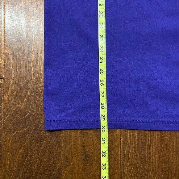 Jerzees Purple Vintage Bahamas Freeport Cotton Blend T-Shirt Men's Size XL - Picture 6 of 7